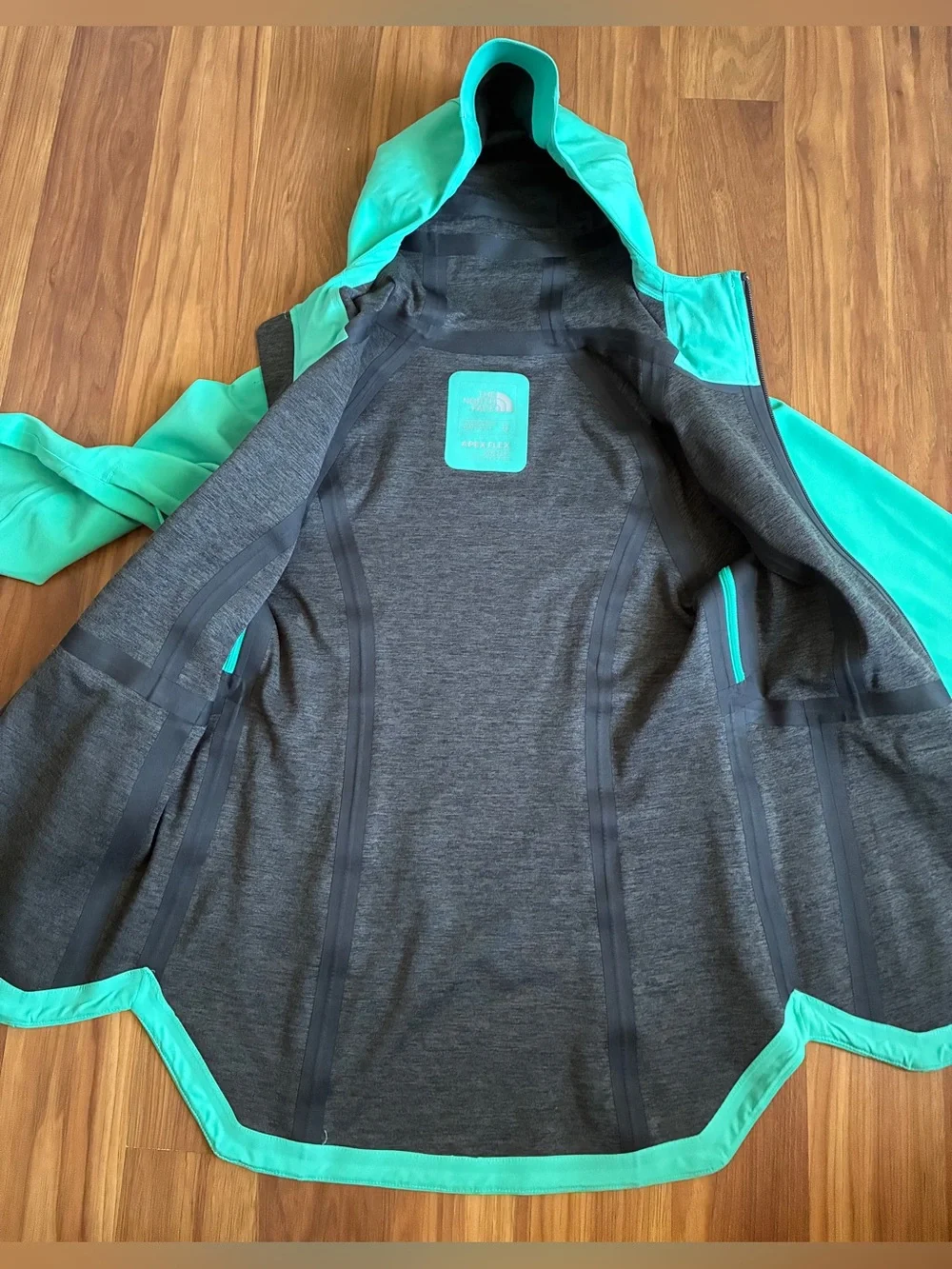 The North Face Women's Apex Flex GTX Gore-Tex Waterproof Jacket Size XS Teal